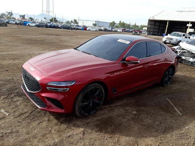 GENESIS G70 BASE 2022 with VIN KMTG54TE4NU102594 - Photo from auction