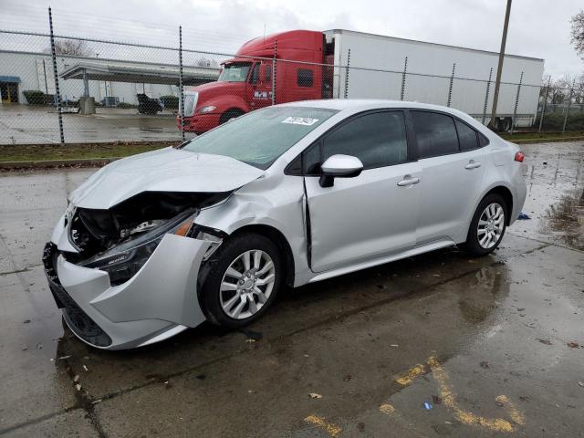 TOYOTA COROLLA LE 2020 with VIN 5YFEPRAE3LP067248 - Photo from auction