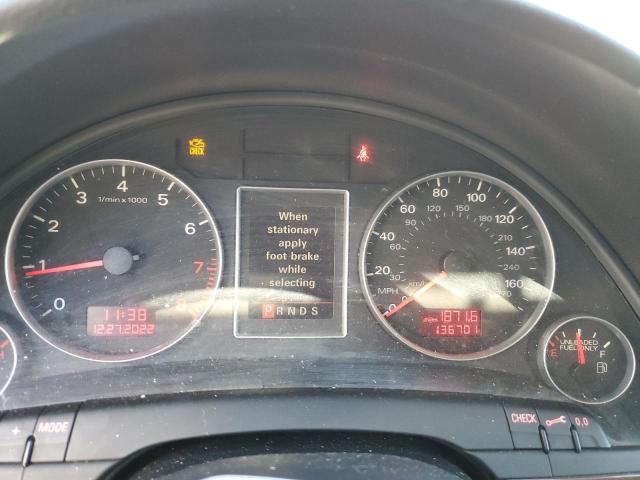 Photo 9 from auction – 2006 AUDI A4 3.2 AVA with VIN WAUKH98E26A136975