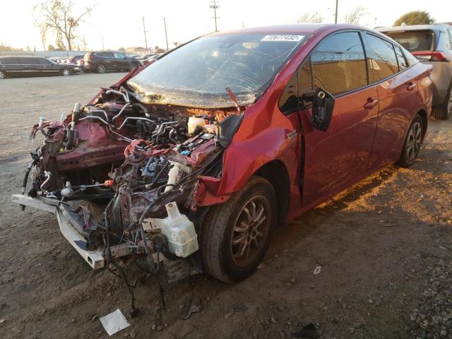 TOYOTA PRIUS PRIM 2017 with VIN JTDKARFP2H3066221 - Photo from auction