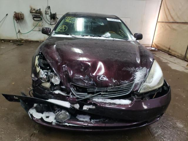 Photo 5 from auction – 2005 LEXUS ES 330 with VIN JTHBA30G955070061