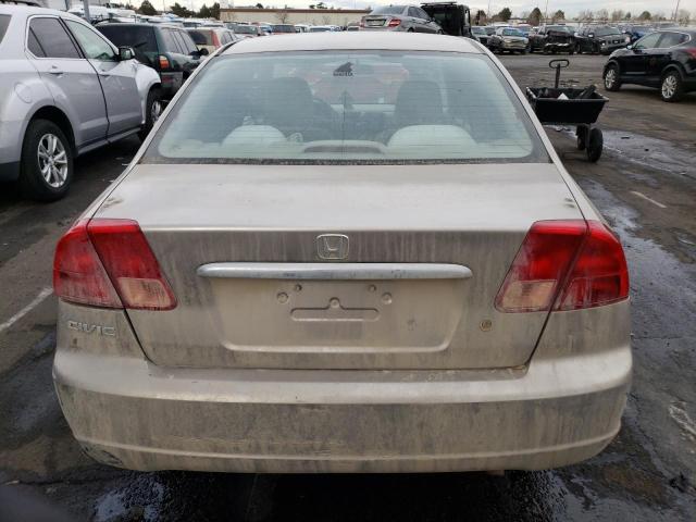 Photo 6 from auction – 2001 HONDA CIVIC LX with VIN 2HGES15541H526995