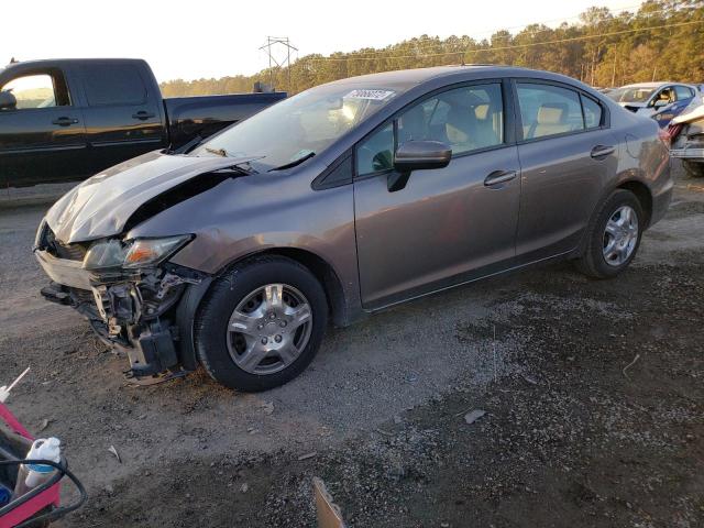 Photo 1 from auction – 2015 HONDA CIVIC LX with VIN 19XFB2F53FE054637