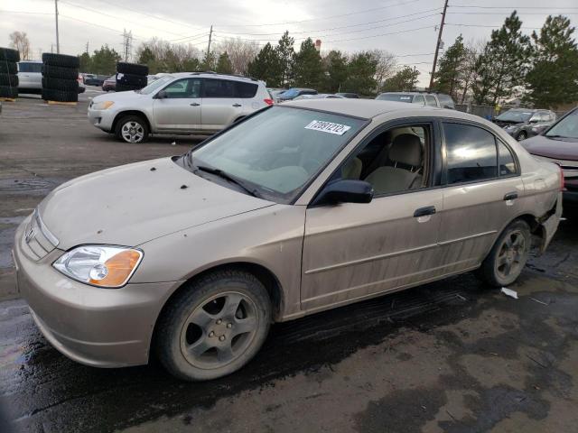 HONDA CIVIC LX 2001 with VIN 2HGES15541H526995 - Photo from auction
