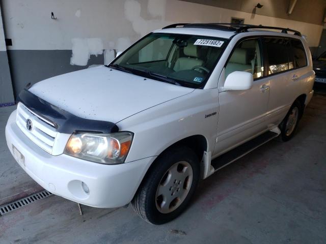 TOYOTA HIGHLANDER 2004 with VIN JTEEP21A640050374 - Photo from auction