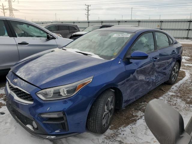 KIA FORTE FE 2021 with VIN 3KPF24AD8ME373992 - Photo from auction