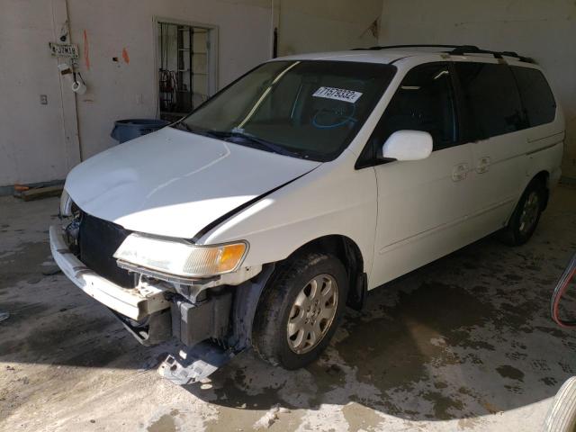HONDA ODYSSEY EX 2002 with VIN 5FNRL186X2B010696 - Photo from auction