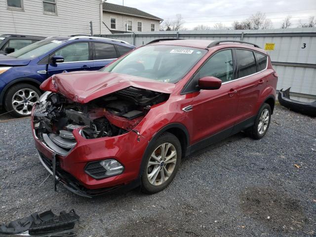 FORD ESCAPE SE 2017 with VIN 1FMCU0GD7HUC58946 - Photo from auction