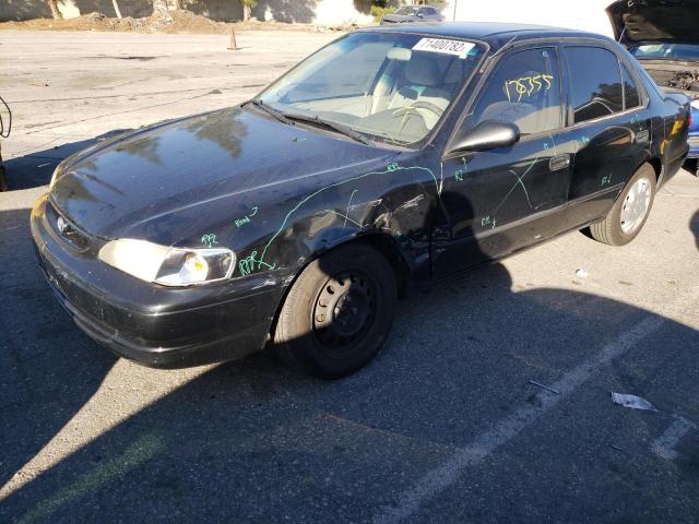TOYOTA COROLLA VE 2000 with VIN 1NXBR12E4YZ384667 - Photo from auction