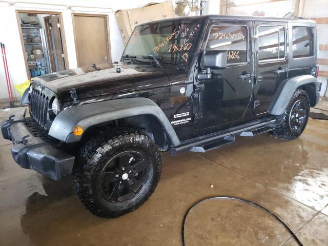 JEEP WRANGLER U 2012 with VIN 1C4BJWDG8CL136122 - Photo from auction
