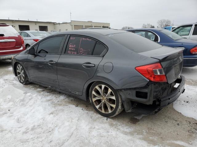 Photo 2 from auction – 2012 HONDA CIVIC SI with VIN 2HGFB6E5XCH700413