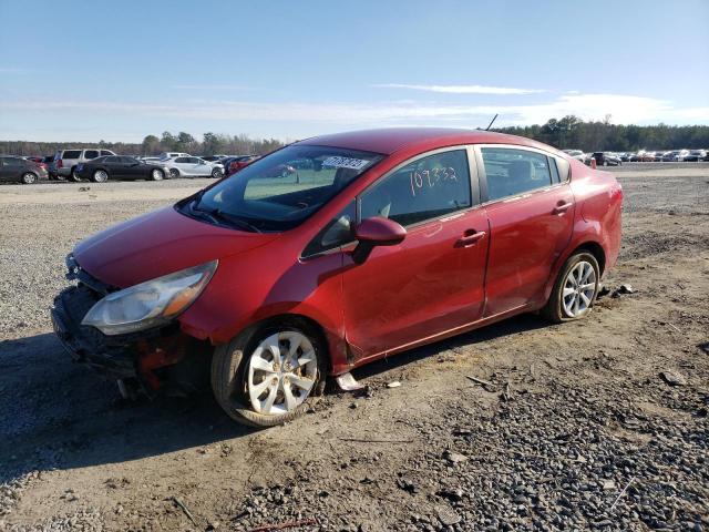 KIA RIO LX 2014 with VIN KNADM4A34E6402997 - Photo from auction