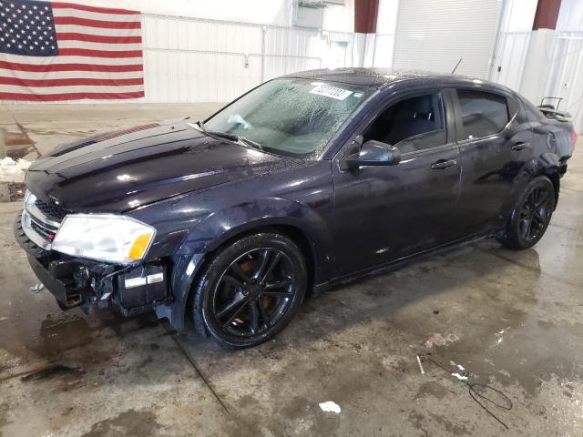 DODGE AVENGER SE 2012 with VIN 1C3CDZAG2CN255763 - Photo from auction