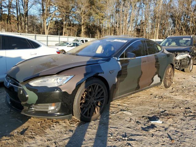 TESLA MODEL S 2013 with VIN 5YJSA1DP2DFP17610 - Photo from auction
