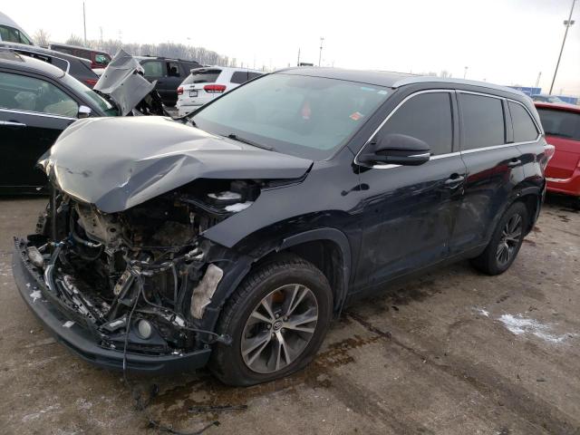 TOYOTA HIGHLANDER 2016 with VIN 5TDJKRFH1GS502149 - Photo from auction