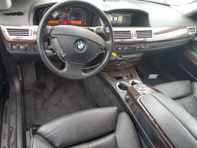 Photo 8 from auction – 2007 BMW 750 with VIN WBAHN83517DT71114