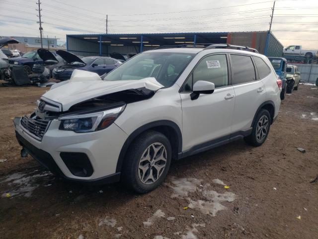 SUBARU FORESTER P 2021 with VIN JF2SKAFC4MH484824 - Photo from auction