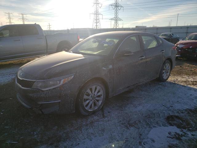 KIA OPTIMA LX 2018 with VIN 5XXGT4L37JG252993 - Photo from auction