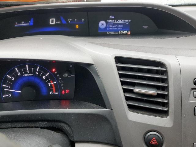 Photo 9 from auction – 2012 HONDA CIVIC LX with VIN 19XFB2F52CE359445