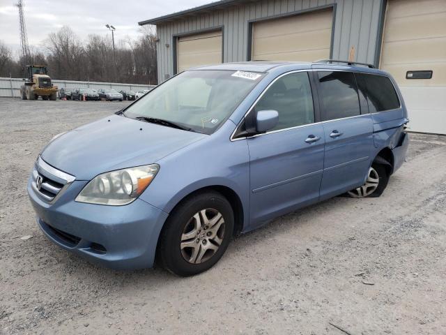 HONDA ODYSSEY EX 2007 with VIN 5FNRL38627B040505 - Photo from auction