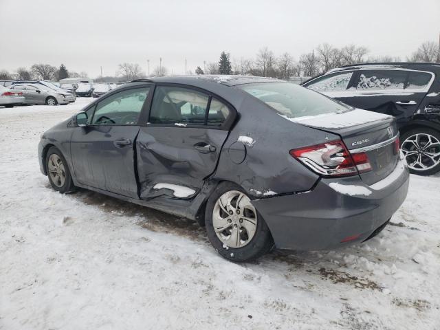 Photo 2 from auction – 2013 HONDA CIVIC LX with VIN 19XFB2F54DE057804