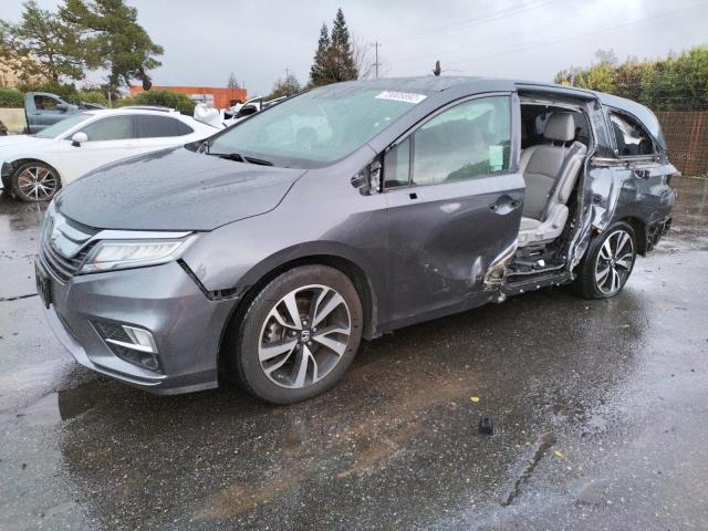 HONDA ODYSSEY EL 2018 with VIN 5FNRL6H96JB057696 - Photo from auction