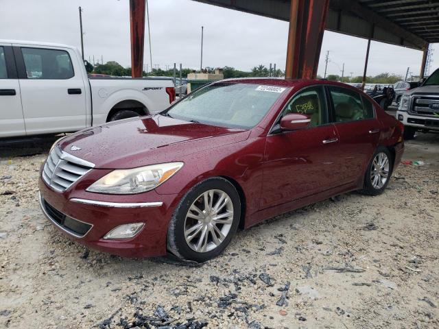 Photo 1 from auction – 2013 HYUNDAI GENESIS 3. with VIN KMHGC4DD1DU237360