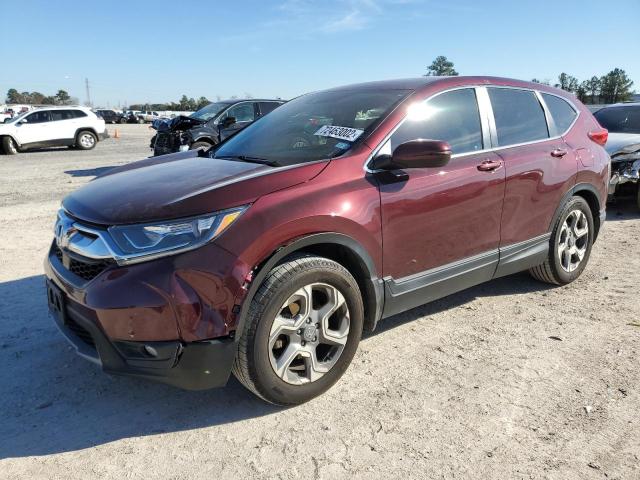 HONDA CR-V EXL 2017 with VIN 7FARW1H8XHE048838 - Photo from auction