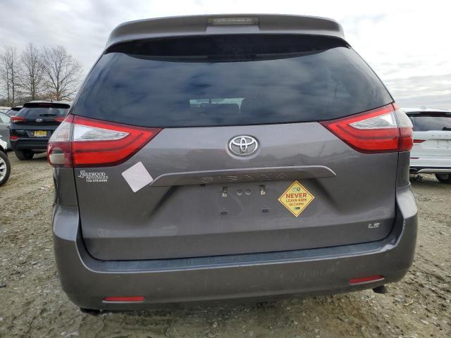 Photo 6 from auction – 2016 TOYOTA SIENNA LE with VIN 5TDKK3DC9GS726844