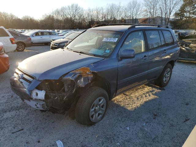 TOYOTA HIGHLANDER 2006 with VIN JTEHD21A760040588 - Photo from auction