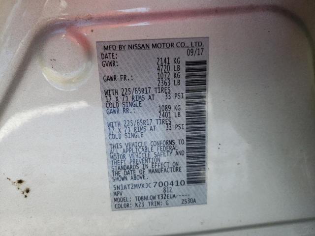 Photo 14 from auction – 2018 NISSAN ROGUE S with VIN 5N1AT2MVXJC700410