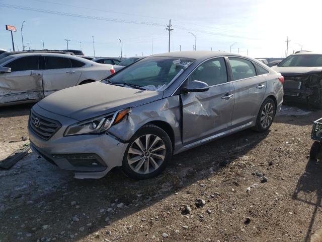 HYUNDAI SONATA SPO 2015 with VIN 5NPE34AF1FH190104 - Photo from auction