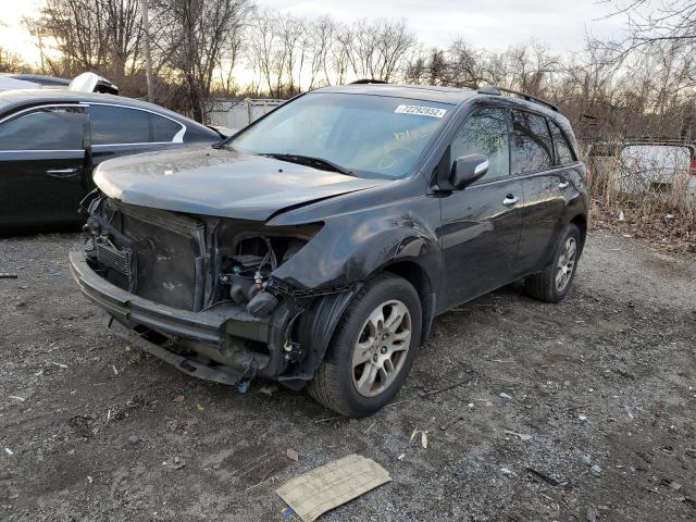 Photo 1 from auction – 2009 ACURA MDX TECHNO with VIN 2HNYD28609H515949