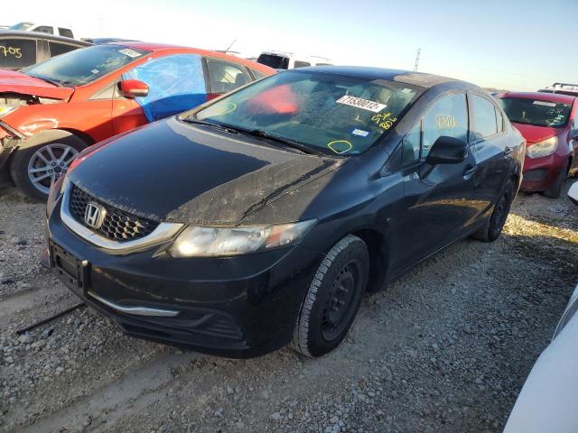 HONDA CIVIC LX 2013 with VIN 2HGFB2F57DH536806 - Photo from auction