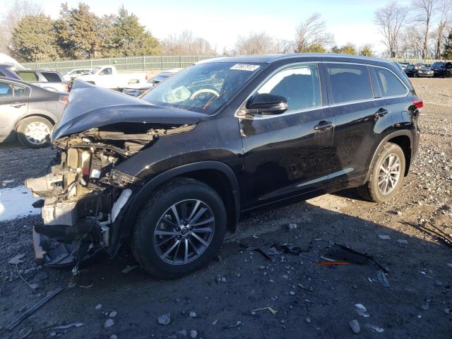 TOYOTA HIGHLANDER 2017 with VIN 5TDJZRFH6HS518327 - Photo from auction