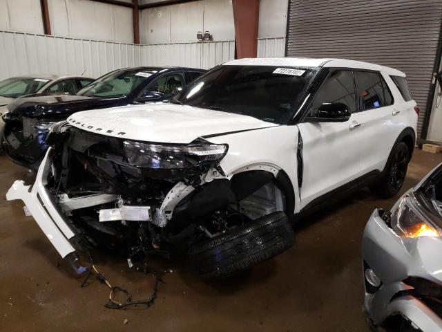 FORD EXPLORER S 2022 with VIN 1FM5K8GC4NGC05247 - Photo from auction