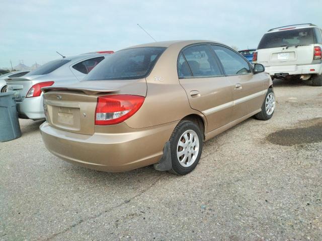 Photo 3 from auction – 2005 KIA RIO with VIN KNADC125556399447