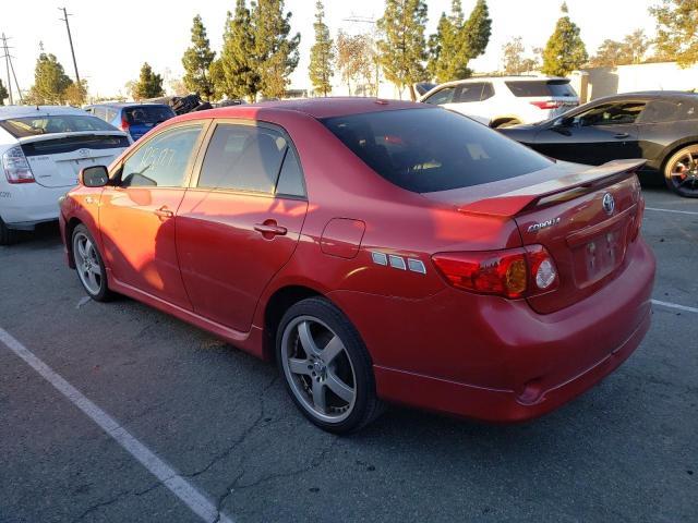 Photo 2 from auction – 2009 TOYOTA COROLLA BA with VIN 1NXBU40E39Z041241