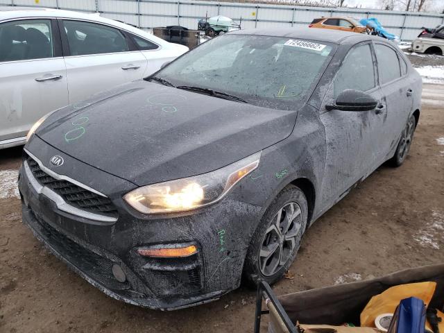 KIA FORTE FE 2021 with VIN 3KPF24AD9ME270645 - Photo from auction