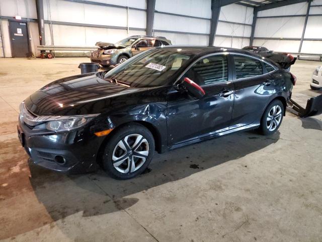 HONDA CIVIC LX 2018 with VIN 2HGFC2E5XJH572354 - Photo from auction