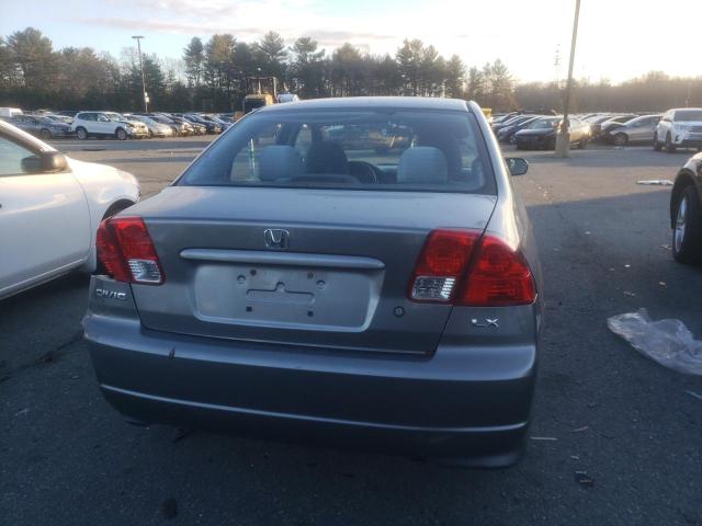 Photo 6 from auction – 2005 HONDA CIVIC LX with VIN 2HGES16635H612361