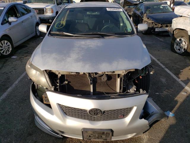 Photo 5 from auction – 2009 TOYOTA COROLLA BA with VIN 1NXBU40E39Z153537