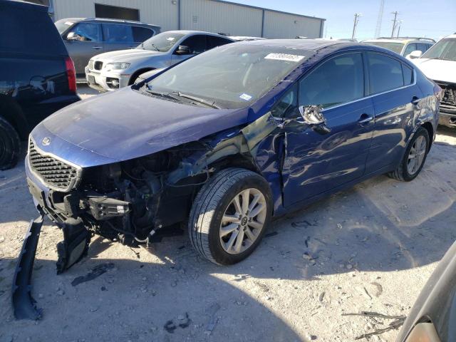 KIA FORTE LX 2017 with VIN 3KPFL4A73HE083852 - Photo from auction