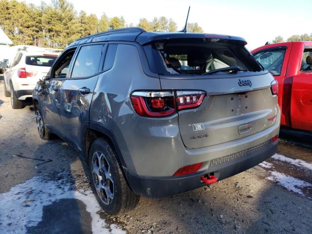 Photo 2 from auction – 2022 JEEP COMPASS TR with VIN 3C4NJDDB3NT114980