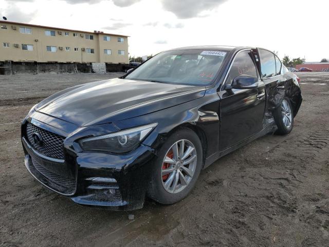 Photo 1 from auction – 2014 INFINITI Q50 BASE with VIN JN1BV7AP0EM688180