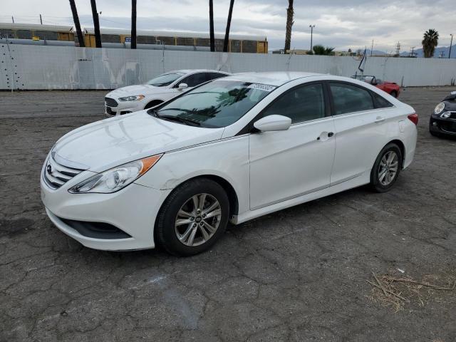 HYUNDAI SONATA GLS 2014 with VIN 5NPEB4AC7EH855191 - Photo from auction