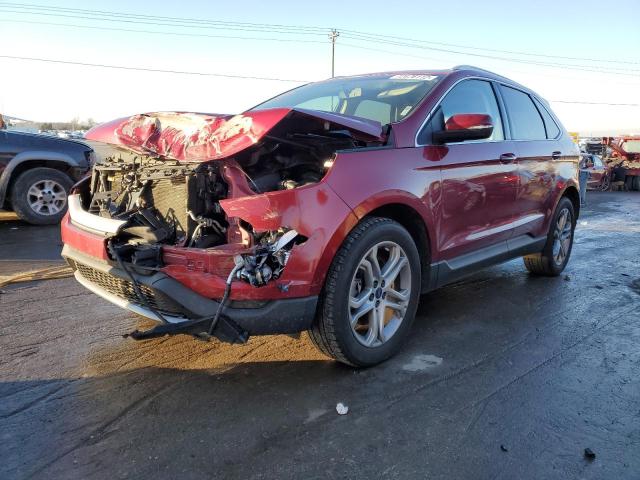 FORD EDGE TITAN 2015 with VIN 2FMTK4K95FBB50862 - Photo from auction
