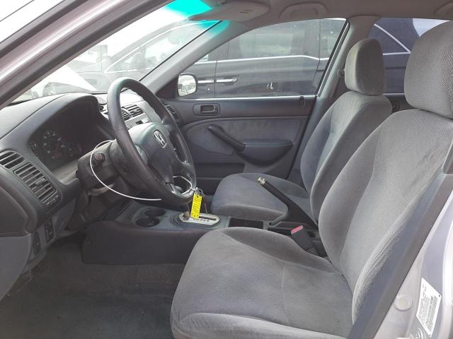Photo 7 from auction – 2001 HONDA CIVIC LX with VIN 2HGES16561H570088