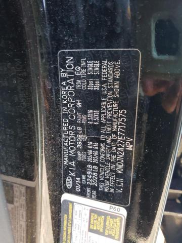 Zdjęcie 14 z aukcji – 2014 KIA SOUL z VIN KNDJN2A27E7717575