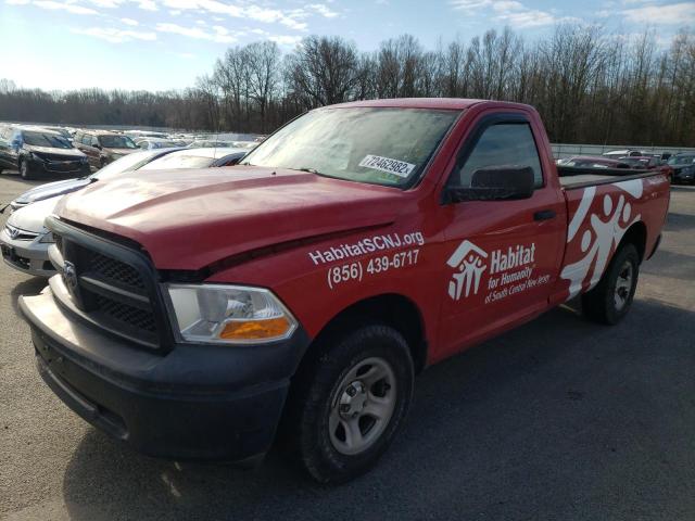 DODGE RAM 1500 S 2012 with VIN 3C6JD7DP5CG201702 - Photo from auction